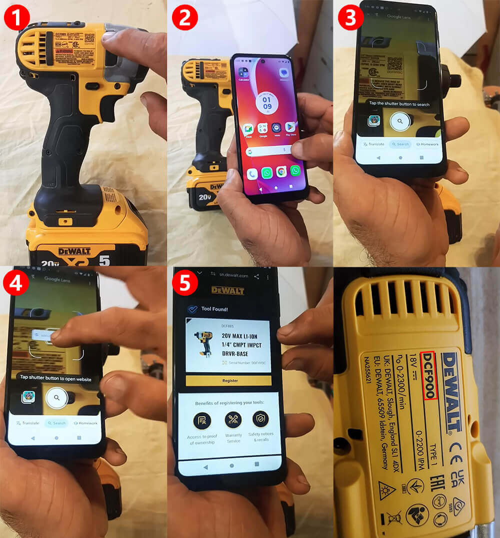 Find battery part no 1