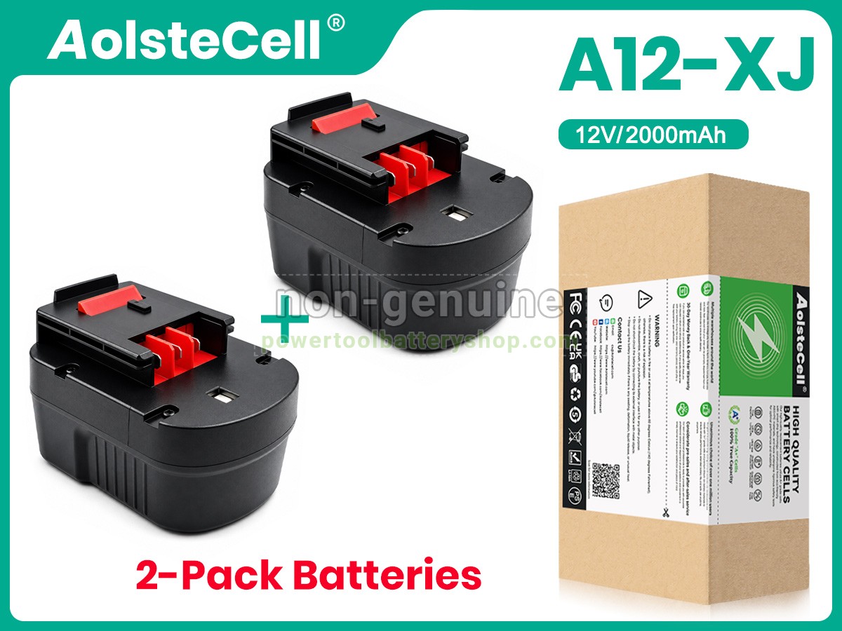 battery replacement Black Decker A1712