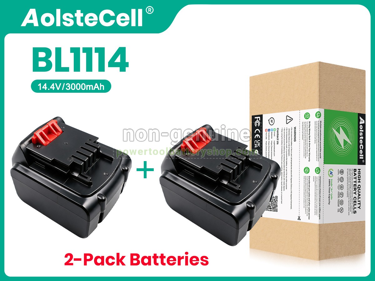 battery replacement Black Decker BL1114