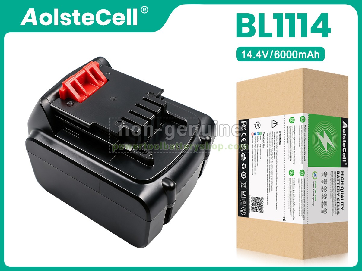 battery replacement Black Decker BL1114