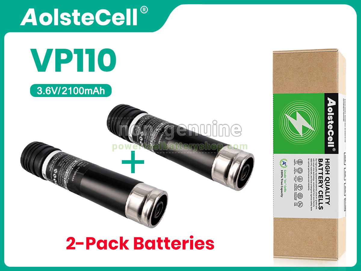 battery replacement Black Decker VP142