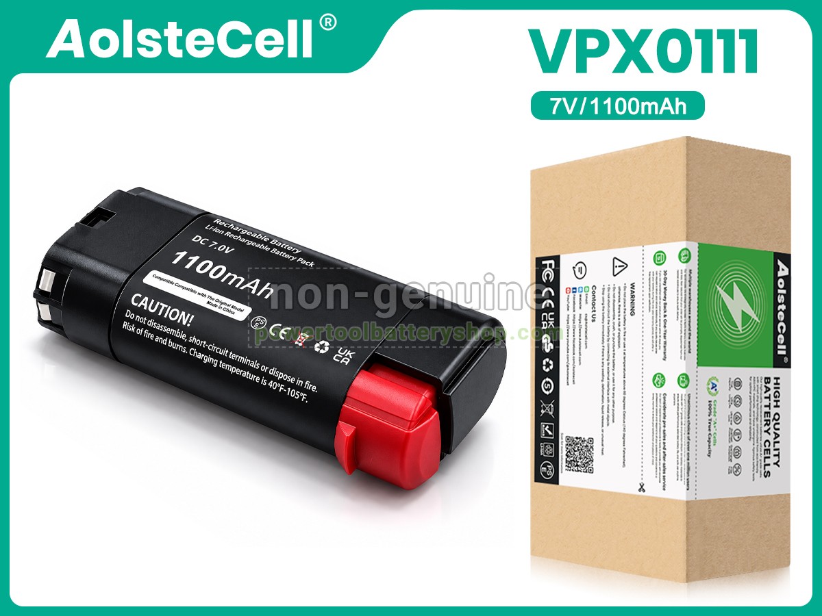 battery replacement Black Decker VPX2102