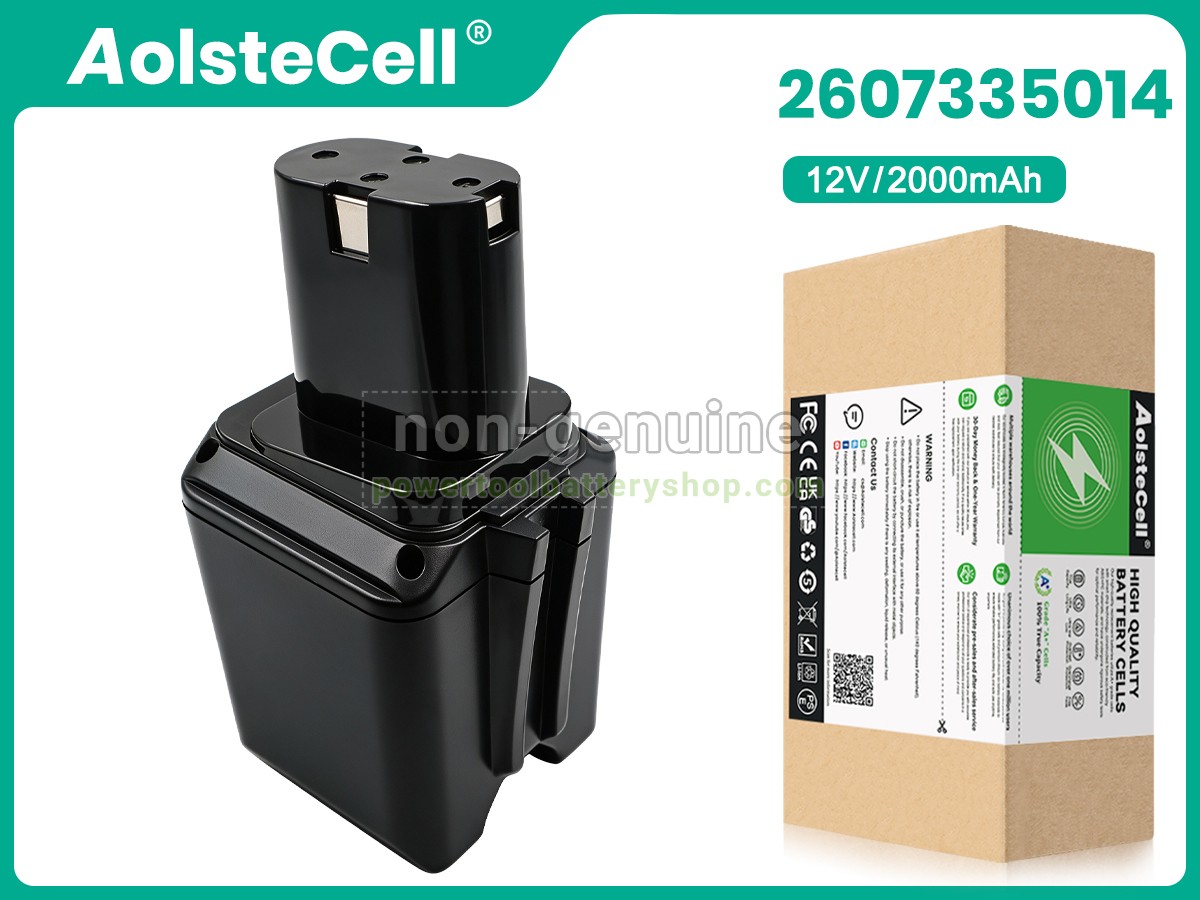 battery replacement Bosch 2607335014