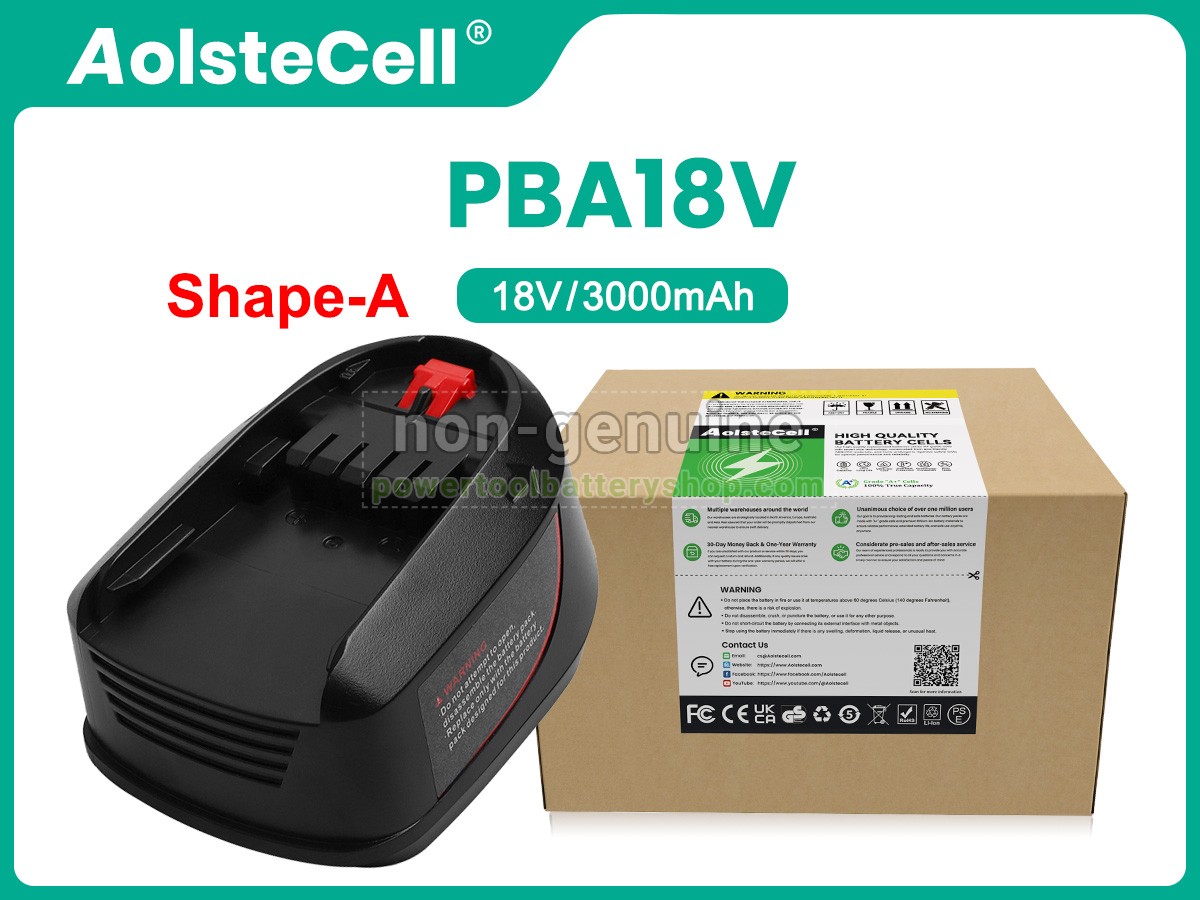 battery replacement Bosch ADVANCED IMPACT DRIVER 18