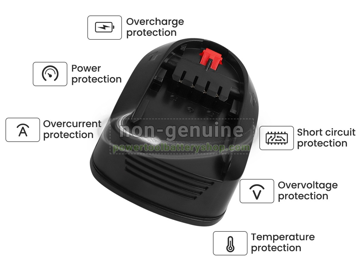battery replacement Bosch ADVANCED IMPACT DRIVER 18