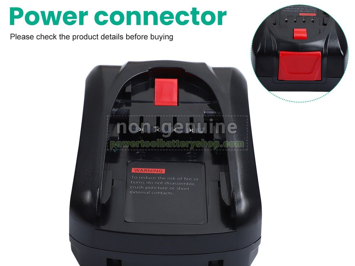 battery replacement Bosch ADVANCED IMPACT DRIVER 18