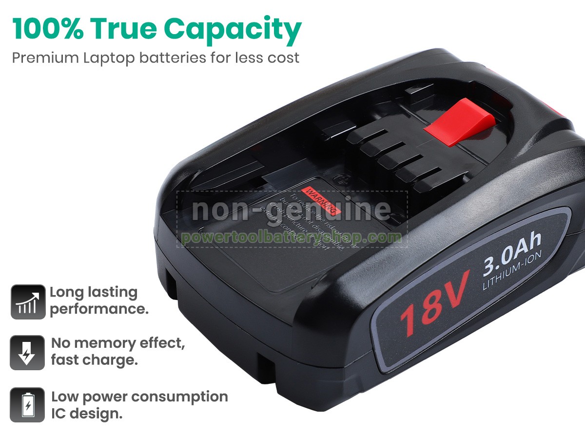 battery replacement Bosch ADVANCED IMPACT DRIVER 18