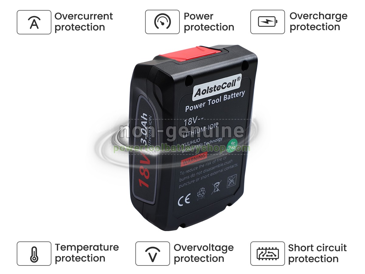 battery replacement Bosch ADVANCED IMPACT DRIVER 18