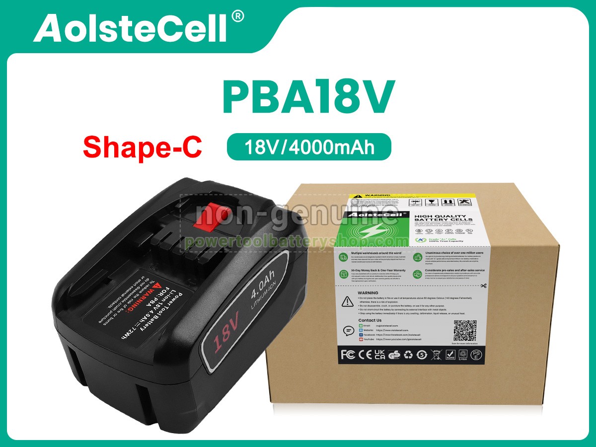 battery replacement Bosch ADVANCED IMPACT DRIVER 18