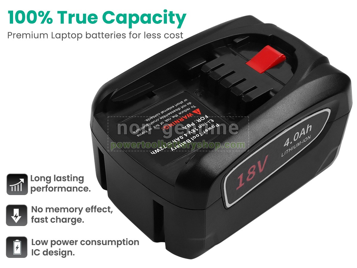 battery replacement Bosch ADVANCED IMPACT DRIVER 18
