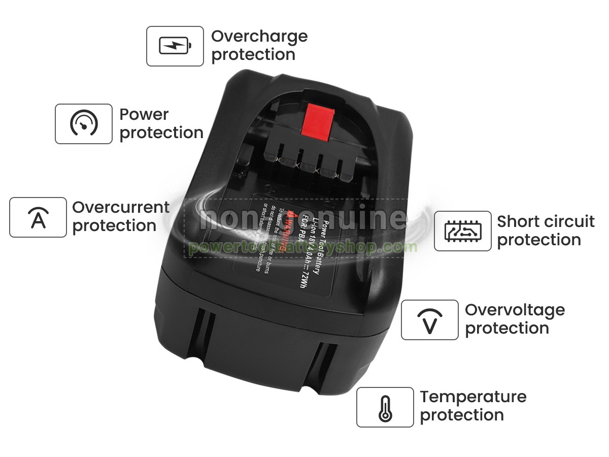 battery replacement Bosch ADVANCED IMPACT DRIVER 18