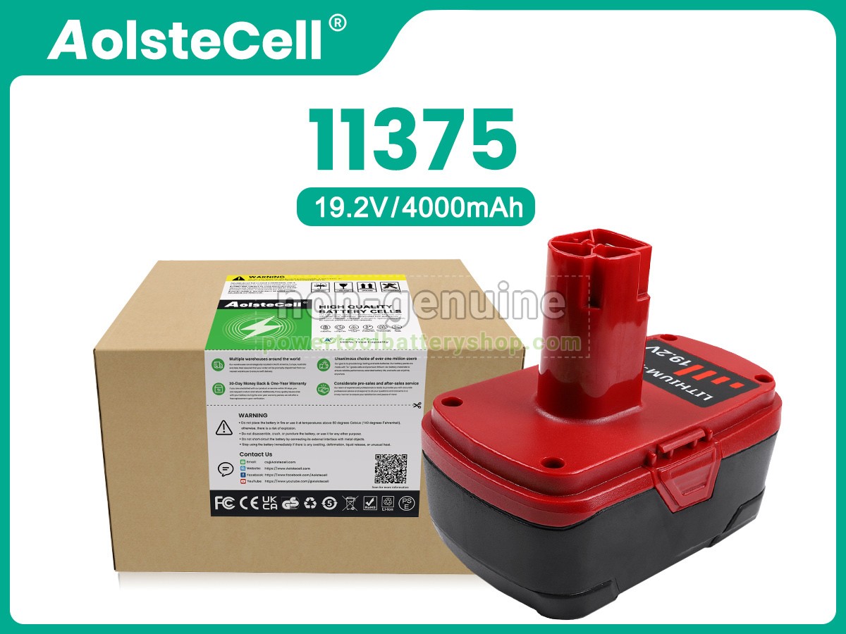 battery replacement Craftsman PP2010
