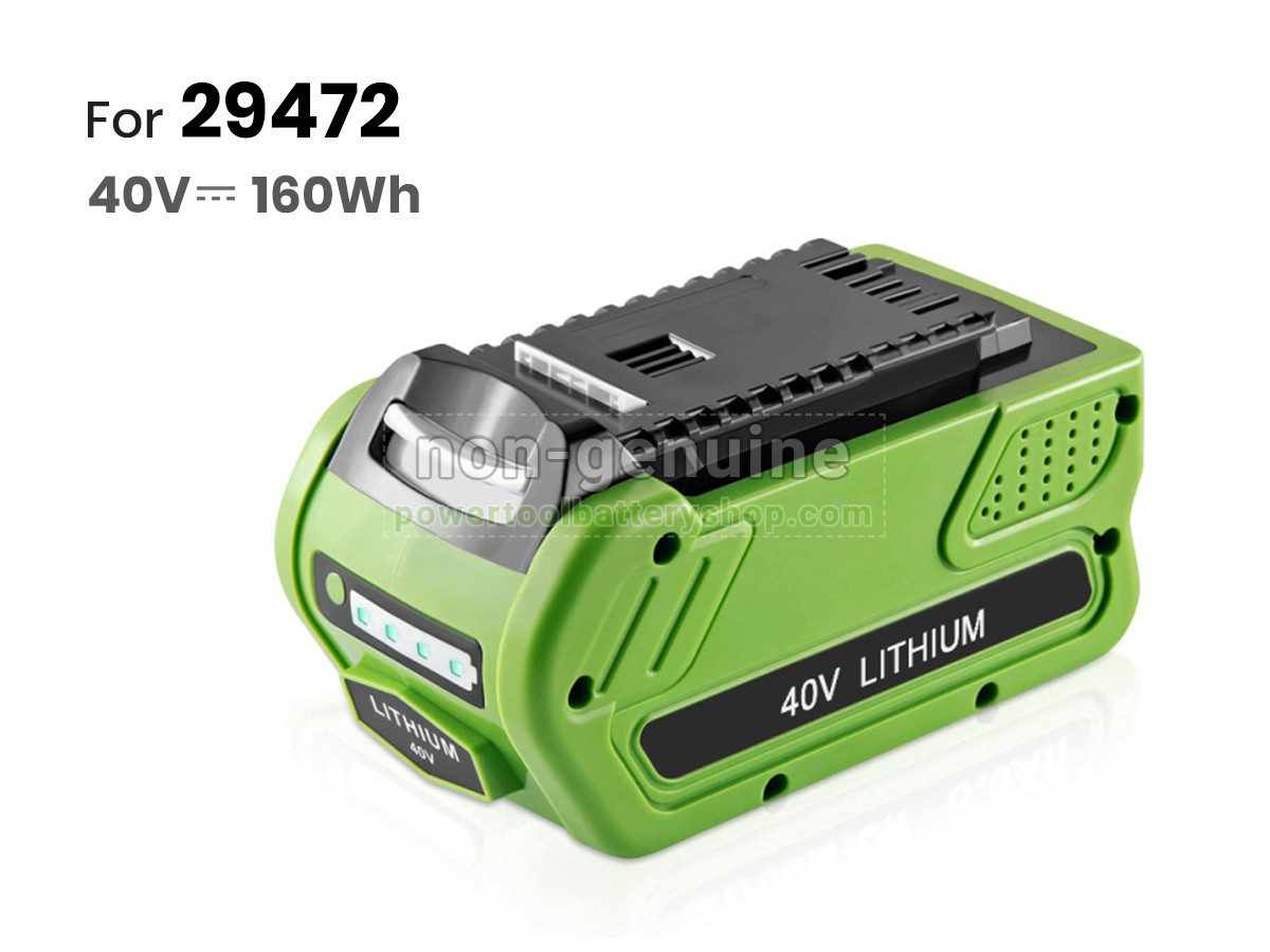 battery replacement Greenworks 22262