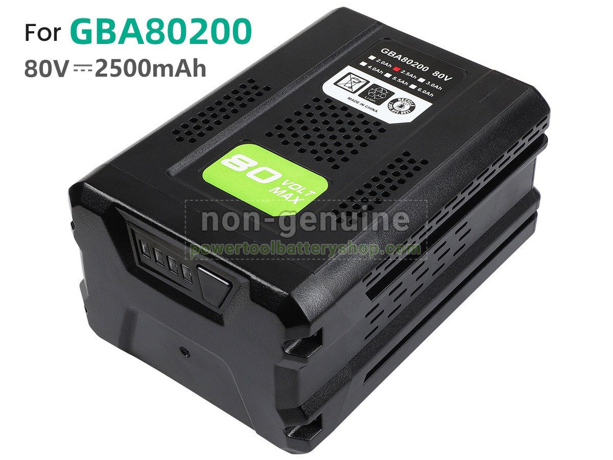 battery replacement Greenworks GBA80250