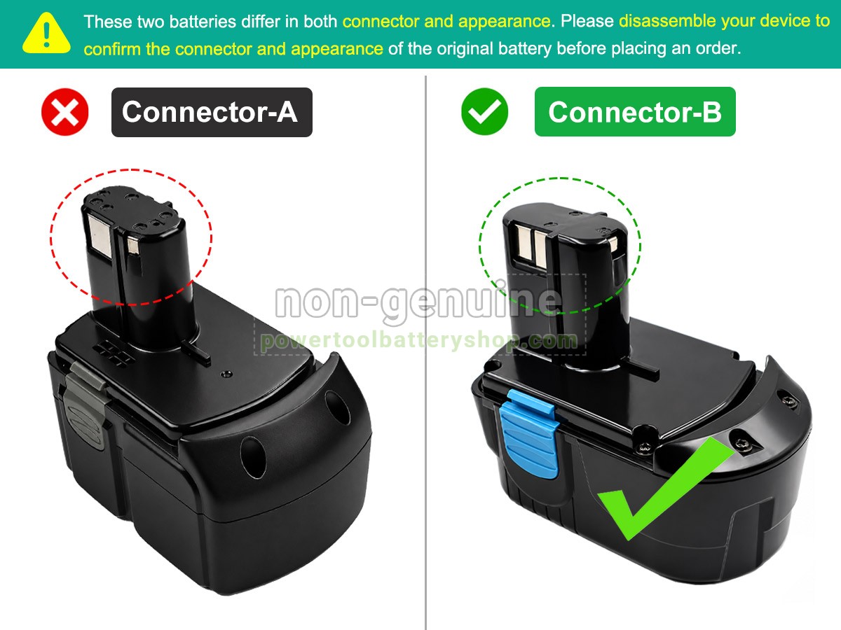 battery replacement Hitachi BCL1815