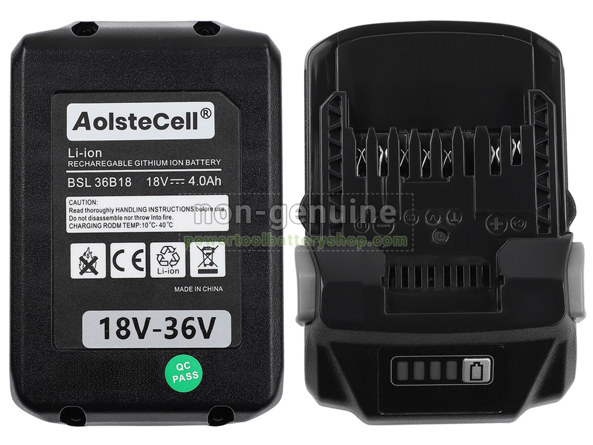 battery replacement Hitachi BSL1815
