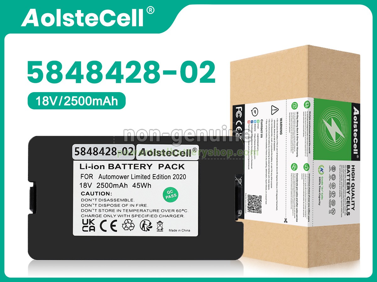 battery replacement Husqvarna 593 1 141-02