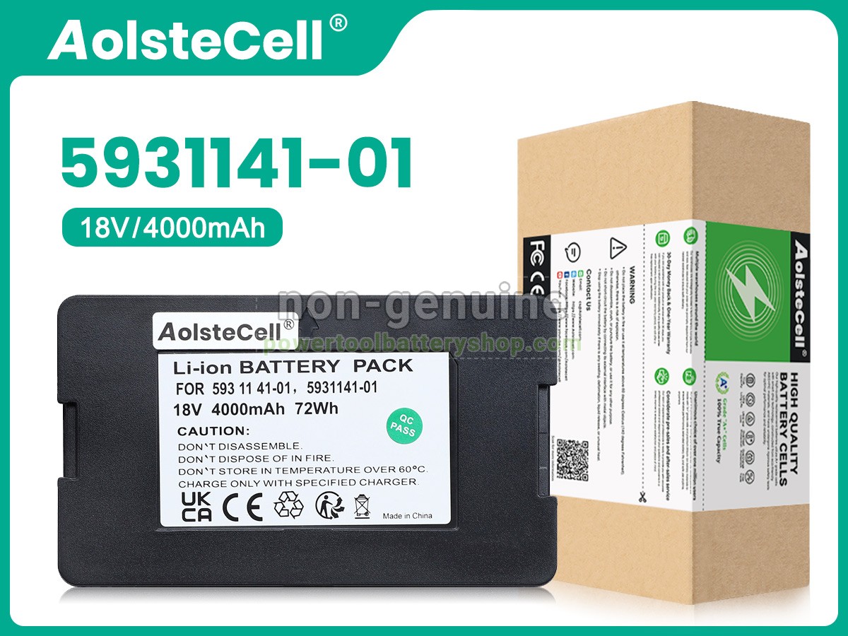 battery replacement Husqvarna 593 1 141-02