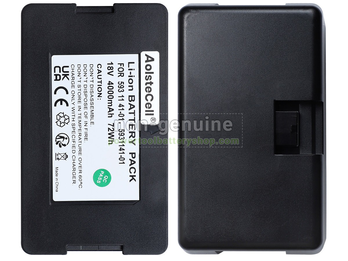 battery replacement Husqvarna 593 1 141-02
