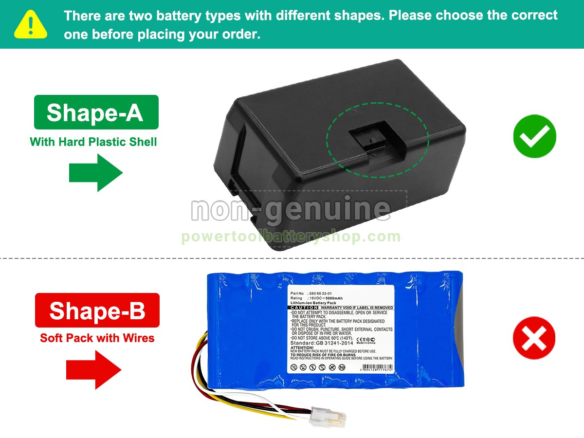 battery replacement Husqvarna AUTOMOWER 320
