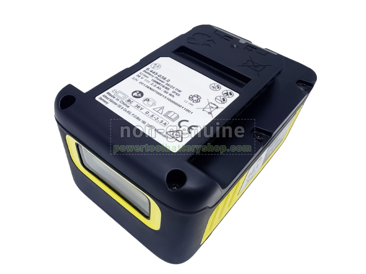 battery replacement Karcher K 2