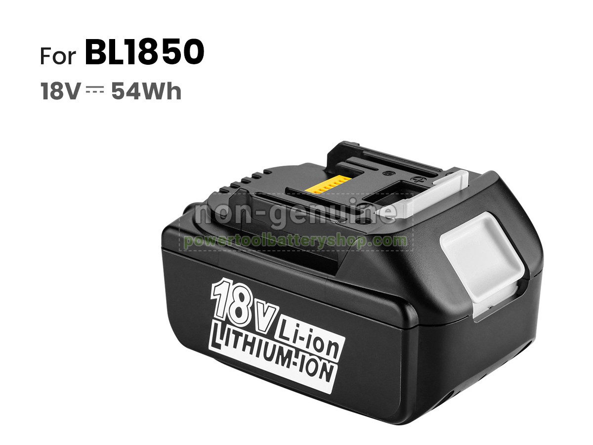 battery replacement Makita BL1850