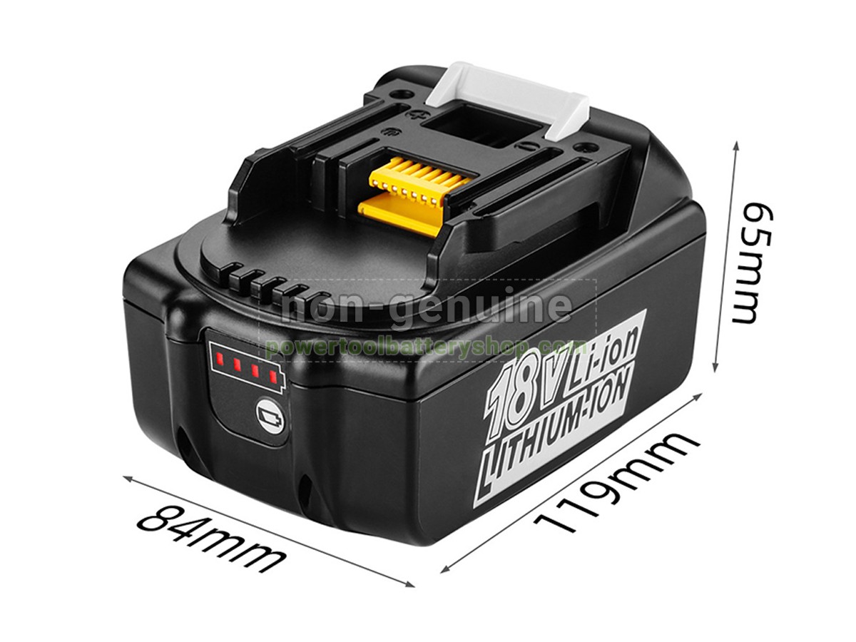 battery replacement Makita BL1850