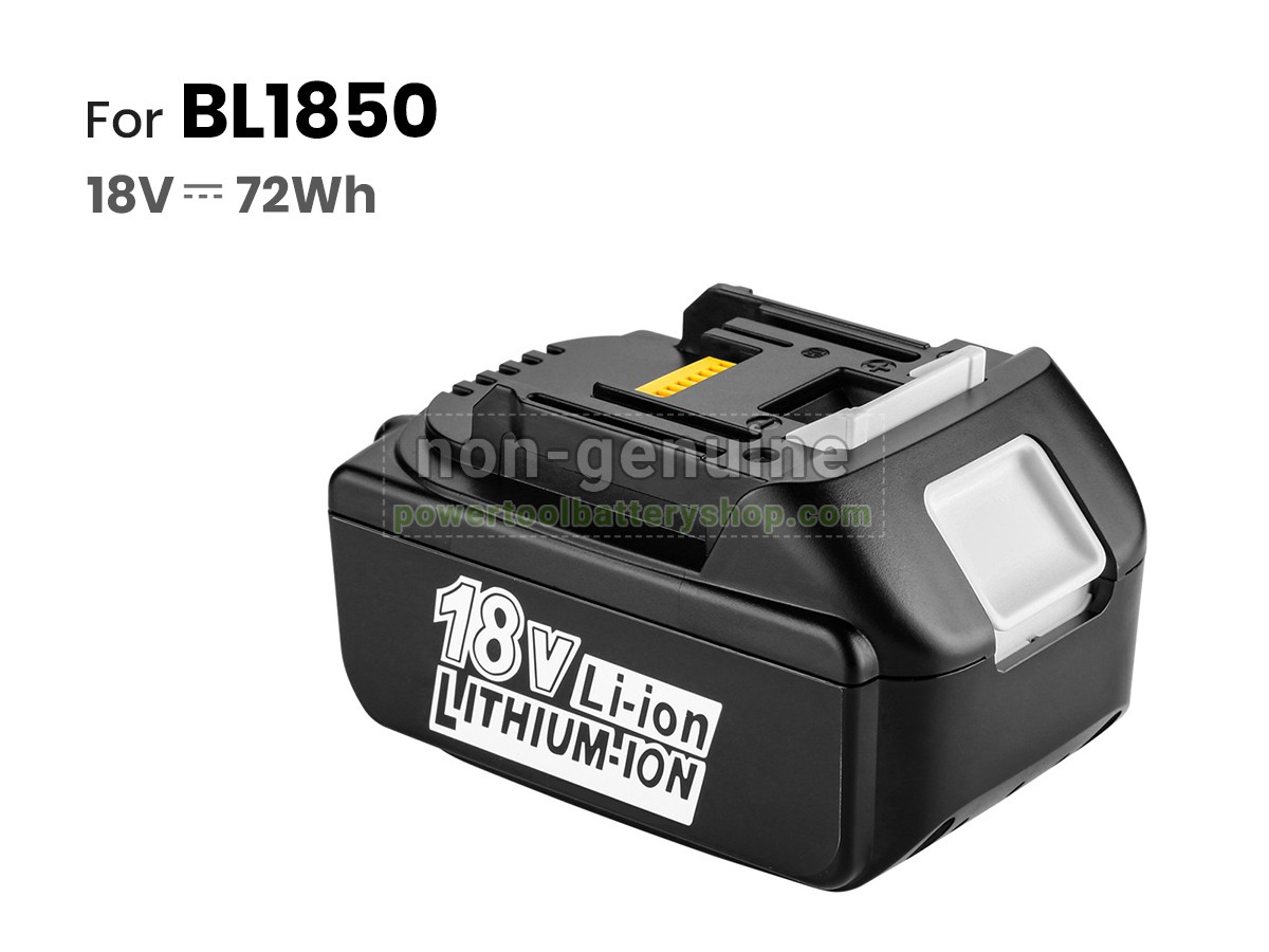 battery replacement Makita BL1850