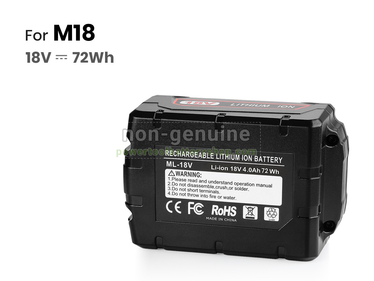 battery replacement Milwaukee 2802-20