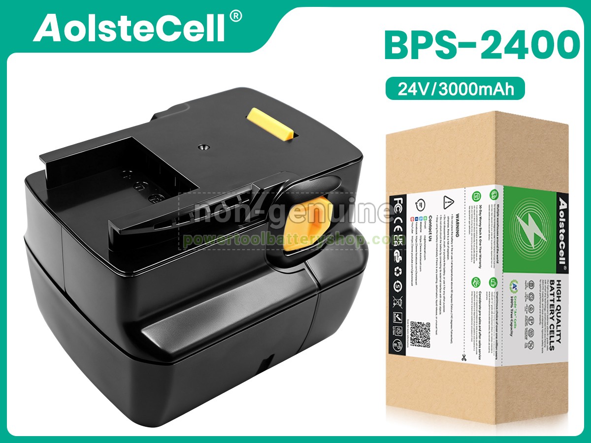 battery replacement Ryobi BPS-2400