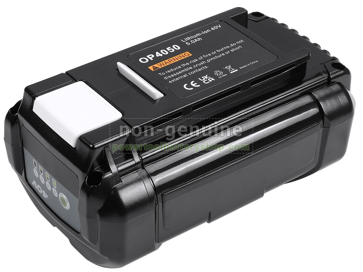 battery replacement Ryobi OP40