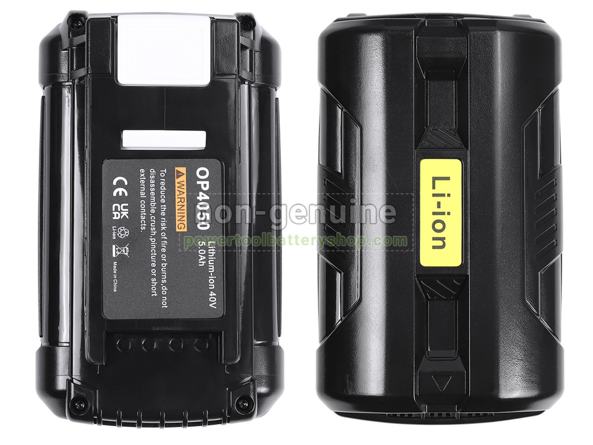 battery replacement Ryobi OP40