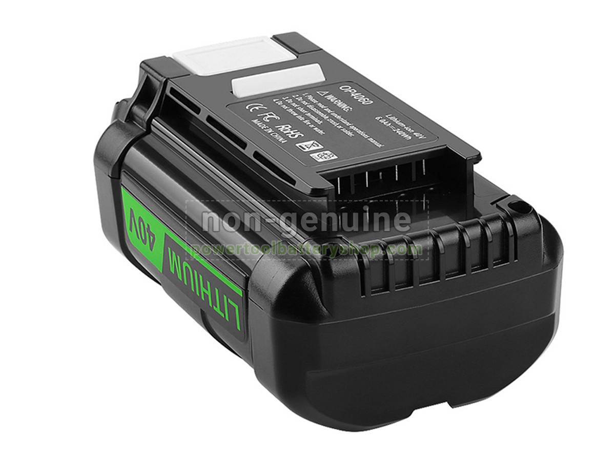battery replacement Ryobi OP40