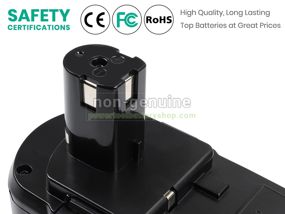 battery replacement Ryobi 18V ONE+